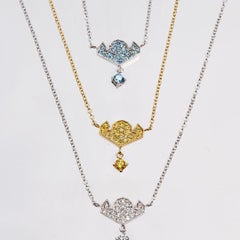 Necklace Alma David Locco Diamonds 18K Yellow Gold diamonds sustainable