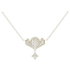 Halskette Alma David Locco Diamanten 18K Gelbgold Diamanten nachhaltige
