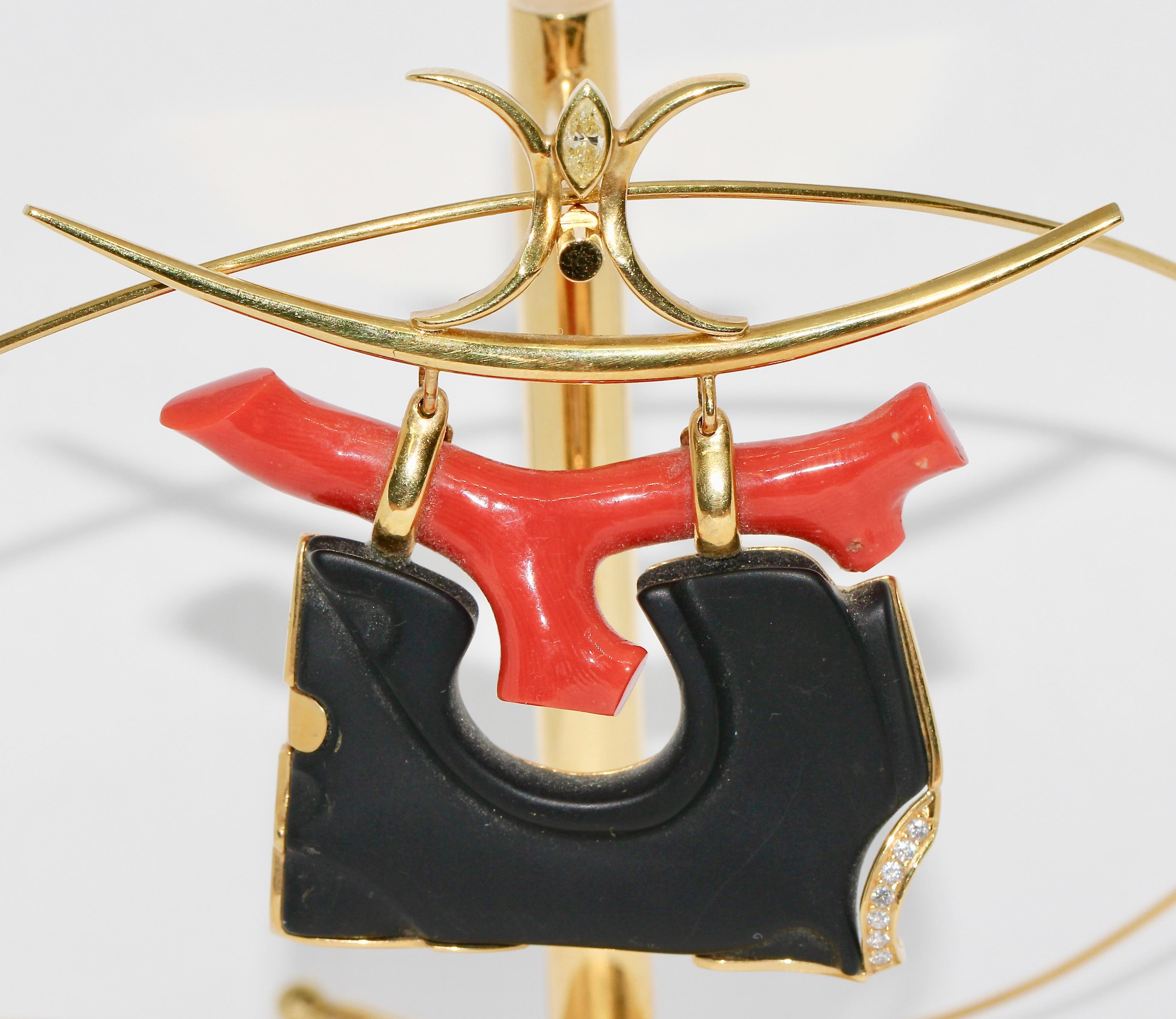 Taglio marquise Collana e ciondolo a forma di 