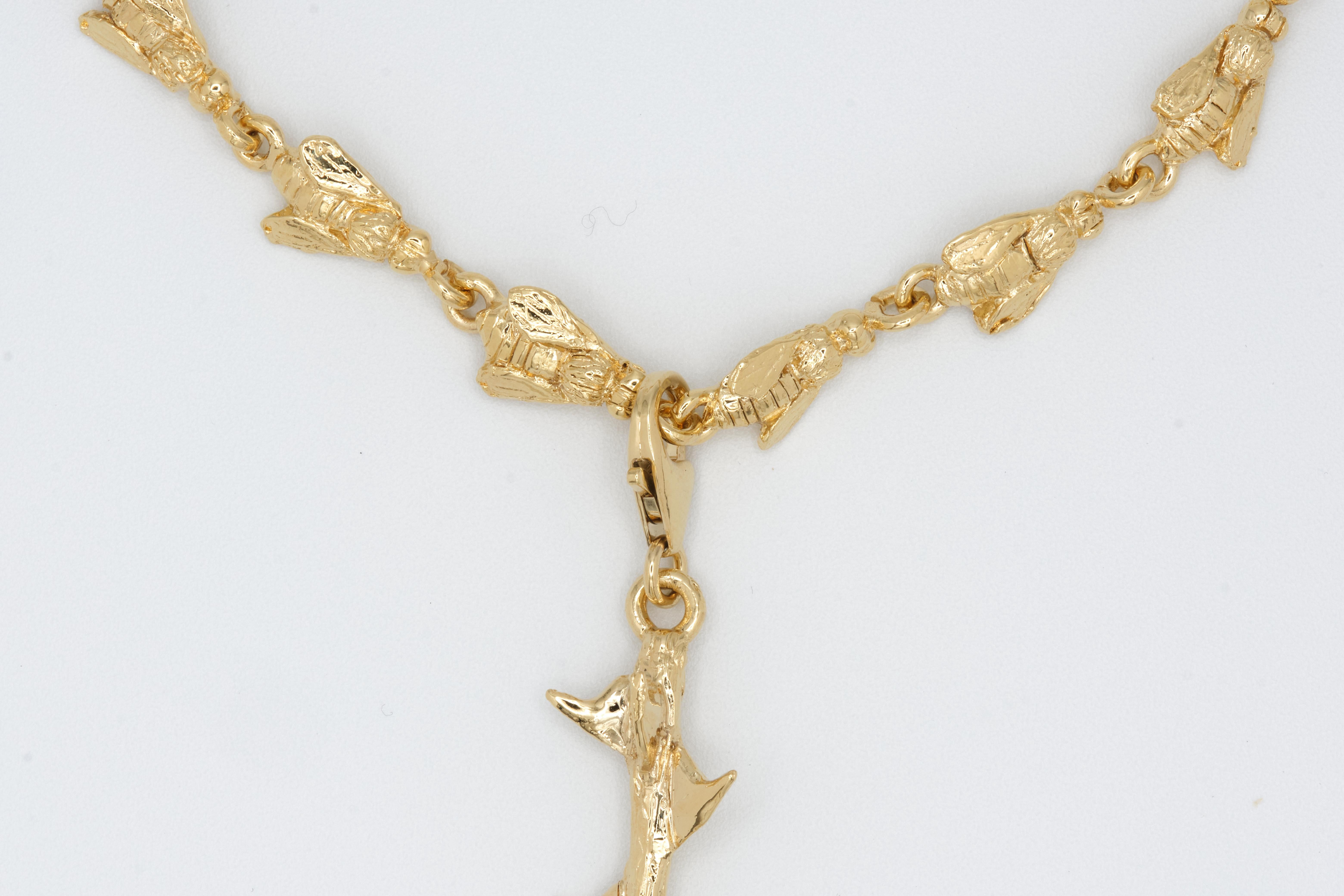 Necklace and Pendant in 14 Kt Gold  Devotion of 