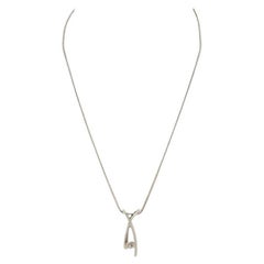 Necklace and Pendant Set with 1 Diamond