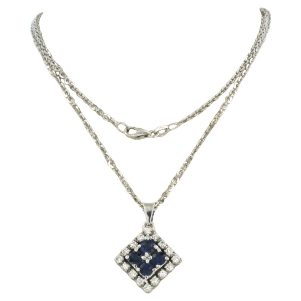 Louis Vuitton 'Blossom Négligé' White Gold and Diamond Necklace at