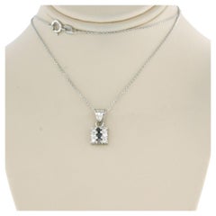 Brilliante e pendente con diamanti taglio brillante fino a 0,36ct in oro 14k 2,8 grammi