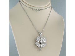 Halskette und Anhänger mit Diamanten im Brillantschliff bis zu 0,75ct 14k und 18k Gold