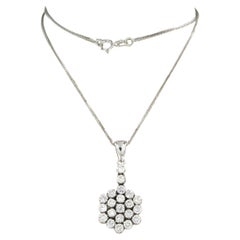 collar y colgante con diamantes talla brillante hasta 1,90ct oro de 14k y 18k
