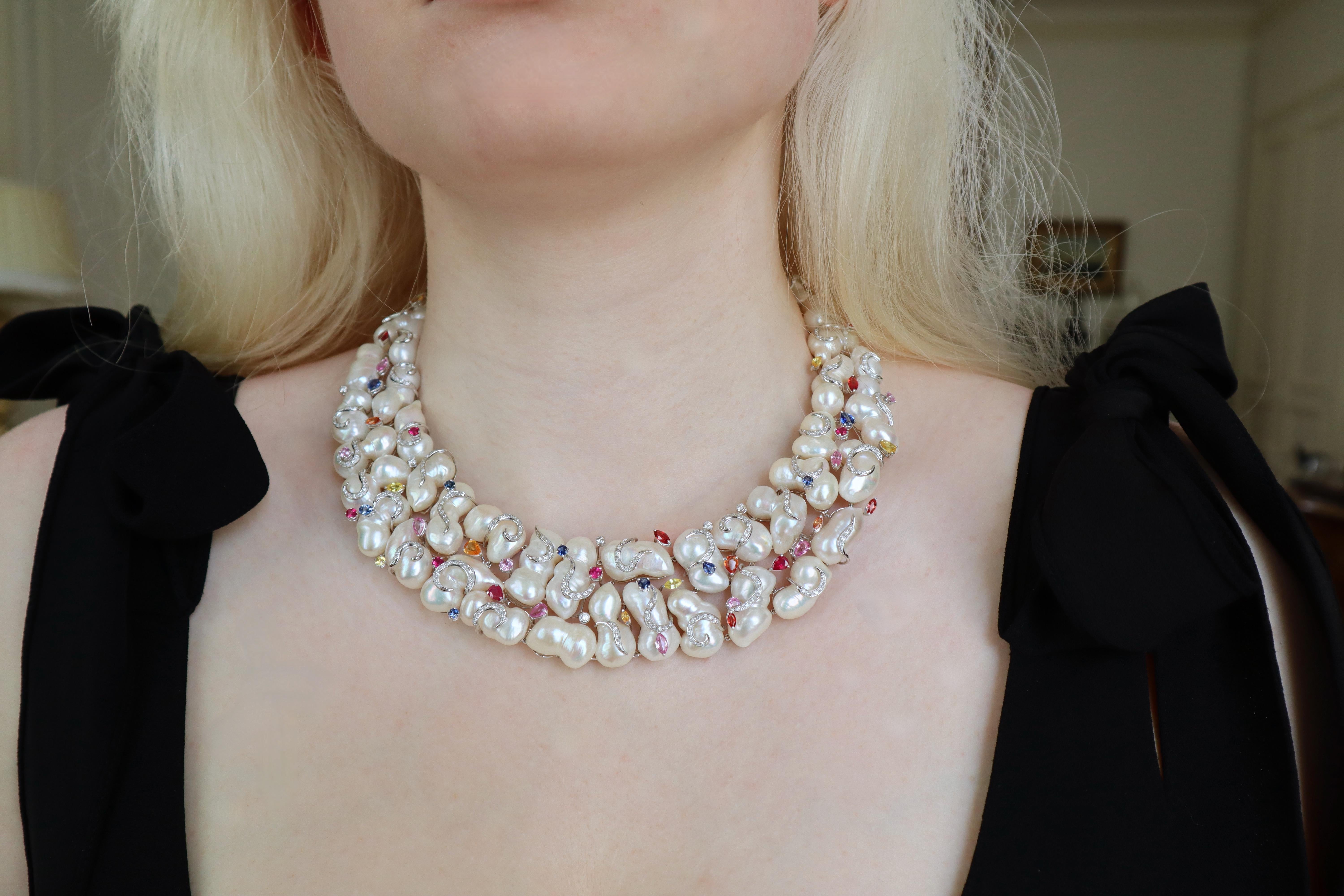 pompadour pearls for a princess