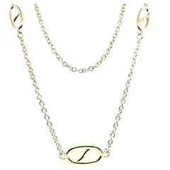Chaîne collier vintage en argent 925