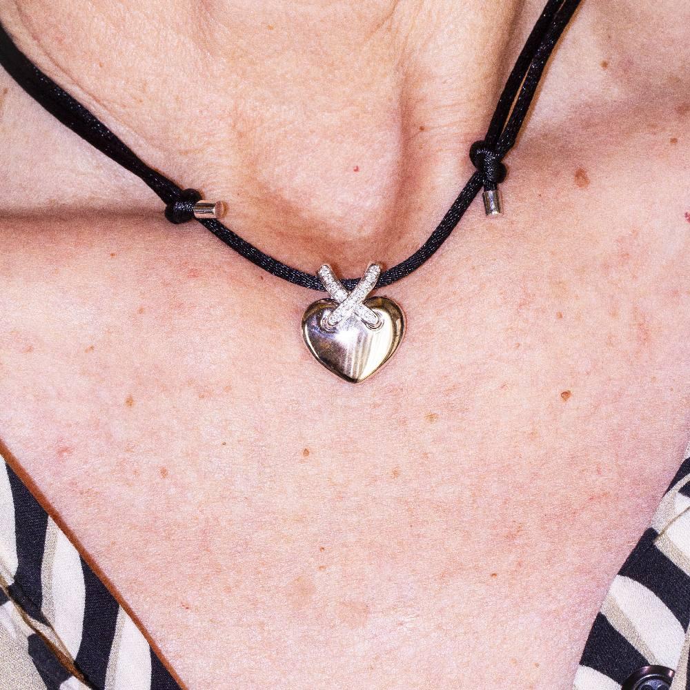 Donna Collana CHAUMET Collection LIENSE HEART in vendita