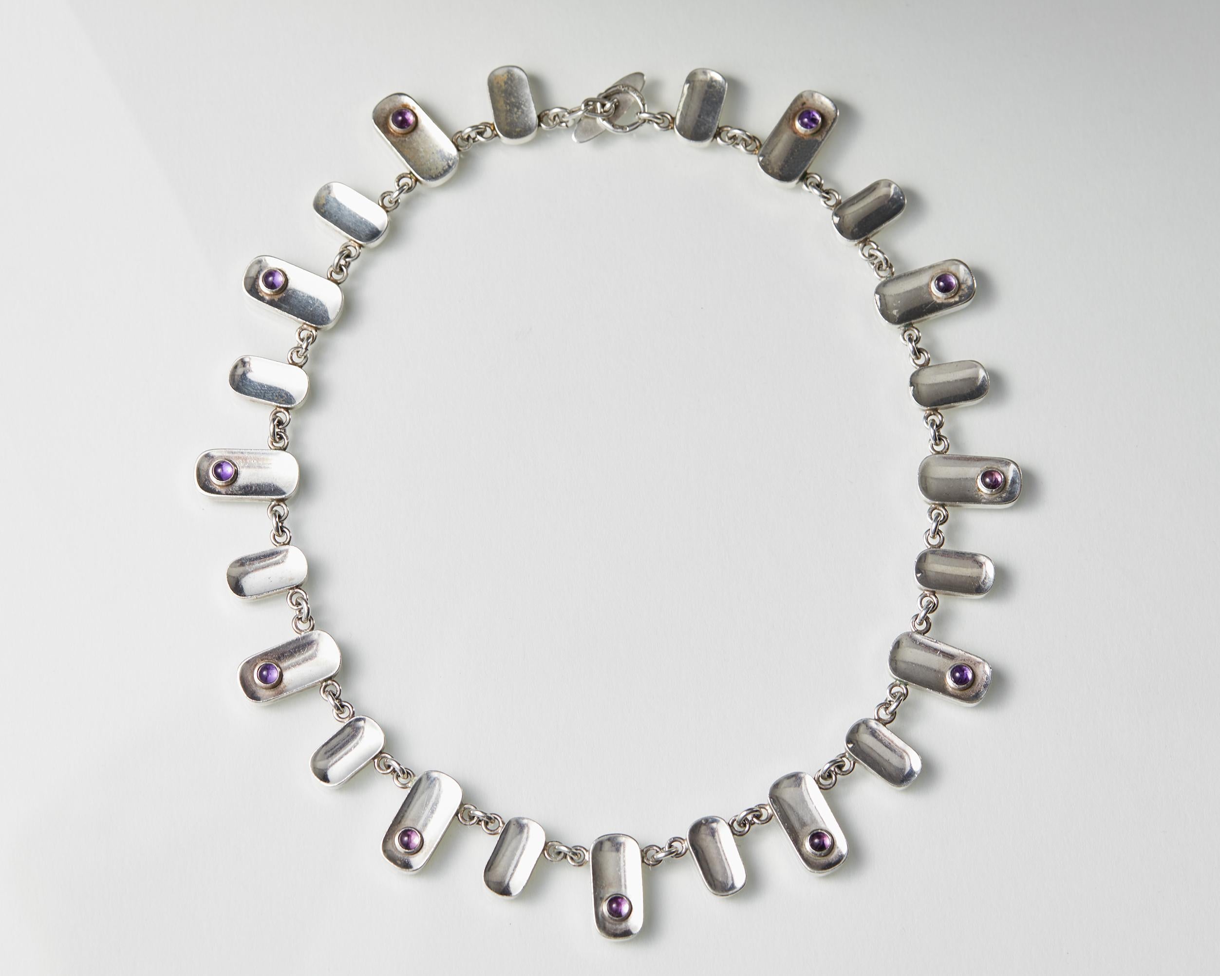 Necklace, Designed by Aarvo Saarela, Finland, 1965 In Good Condition In Stockholm, SE