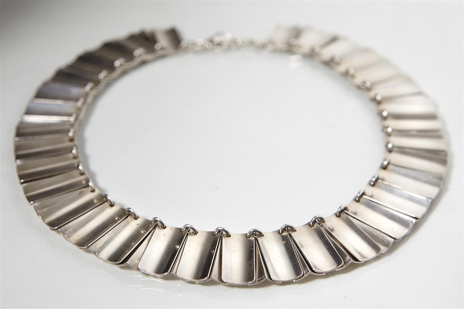 Modern Necklace Designed by Arno Malinowski for Georg Jensen, Denmark, 1960s