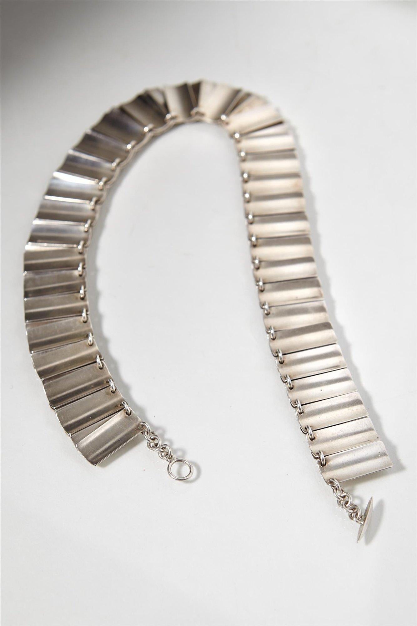 Necklace Designed by Arno Malinowski for Georg Jensen, Denmark, 1960s In Good Condition In Stockholm, SE