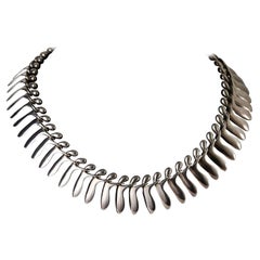 Necklace Designed by Bent Gabrielsen for Georg Jensen, Denmark, 1960s