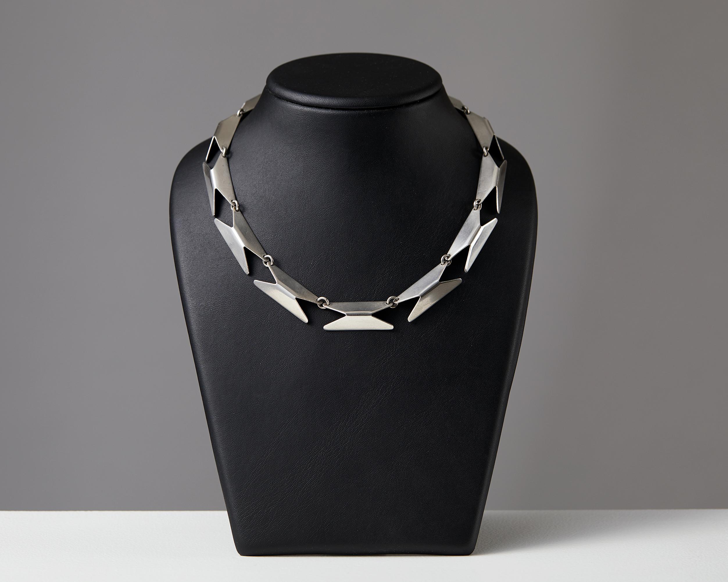 Necklace Designed by Bent Knudsen, Denmark, 1960s For Sale 2