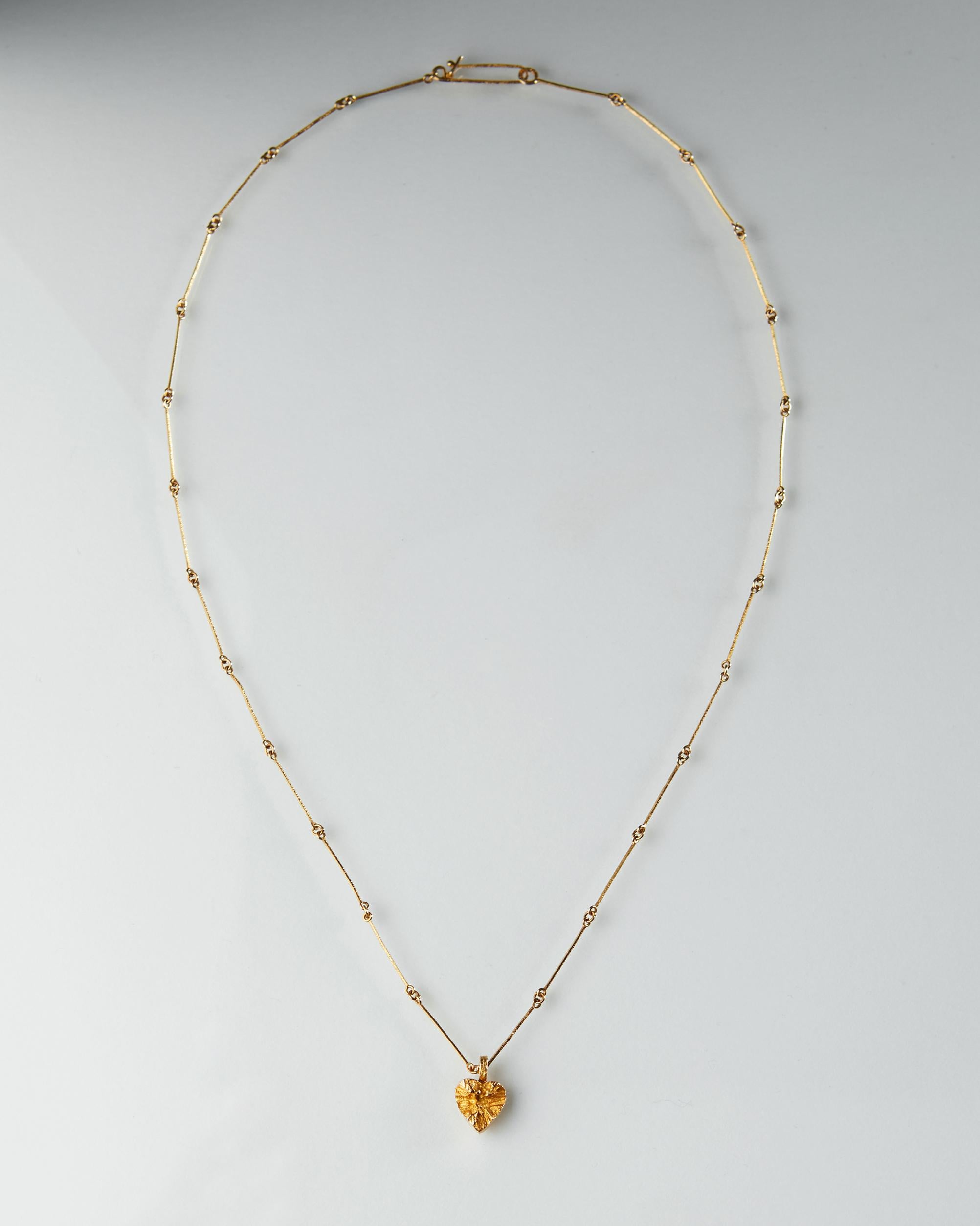 Necklace Designed by Björn Weckström, Finland, 1980s In Good Condition In Stockholm, SE