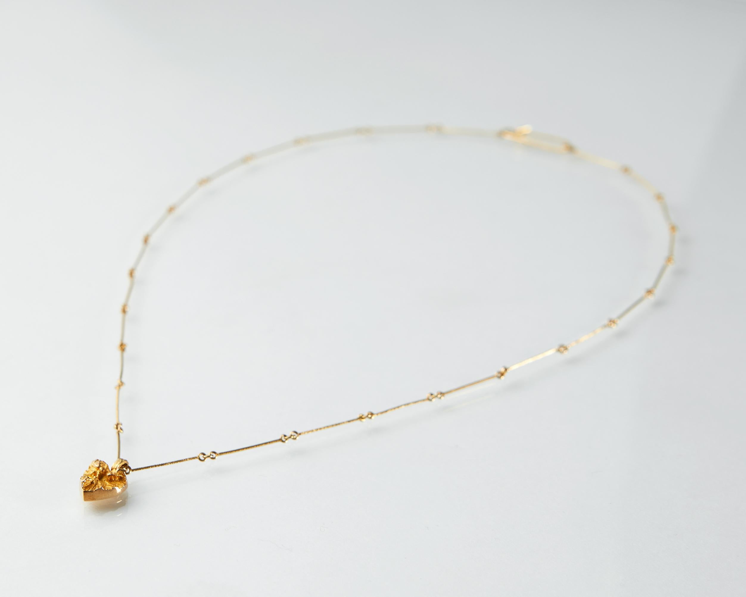 Necklace Designed by Björn Weckström, Finland, 1980s 1