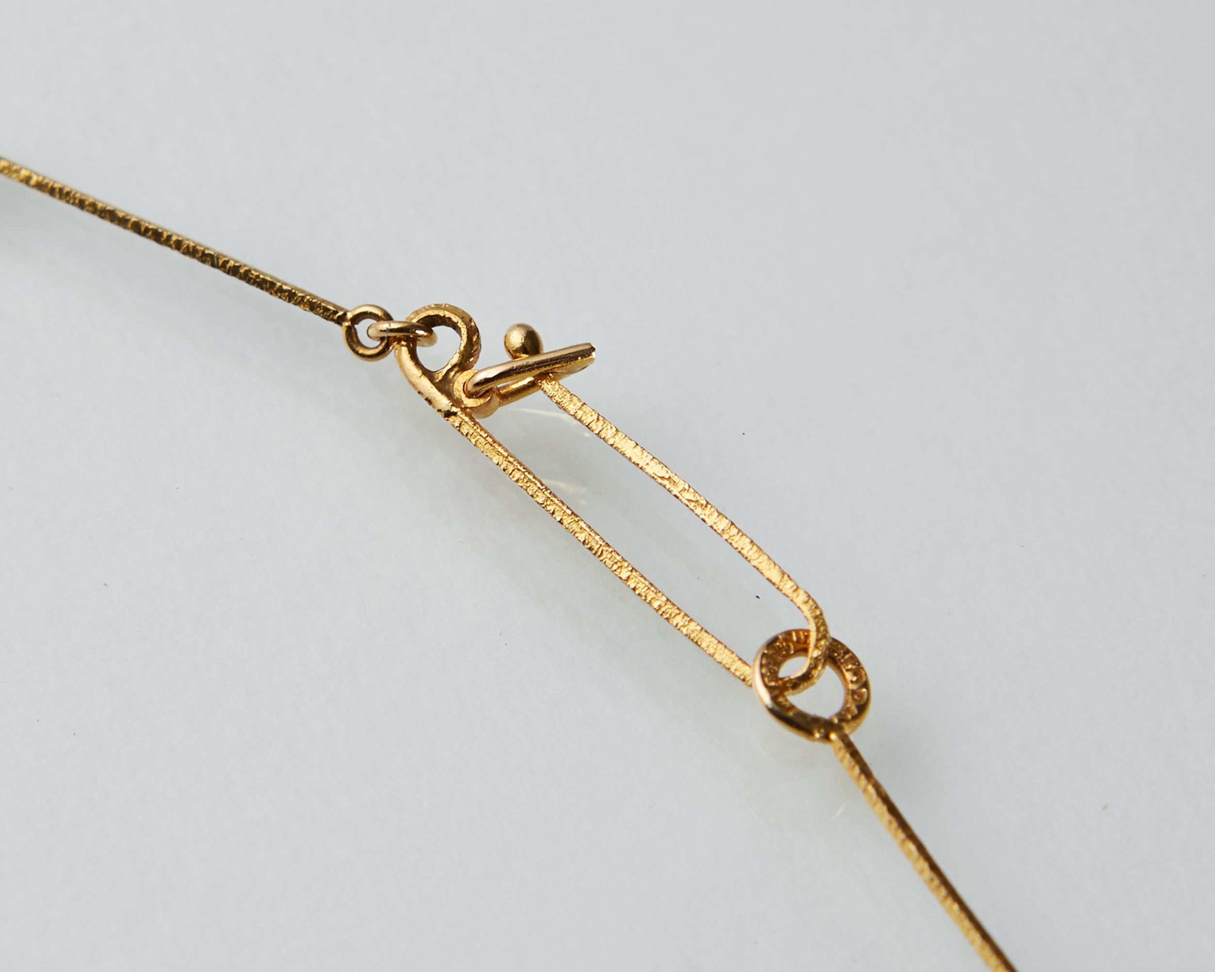 Necklace Designed by Björn Weckström, Finland, 1980s 2