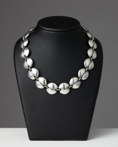 Necklace Designed by Henning Koppel for Georg Jensen, Denmark, 1940s