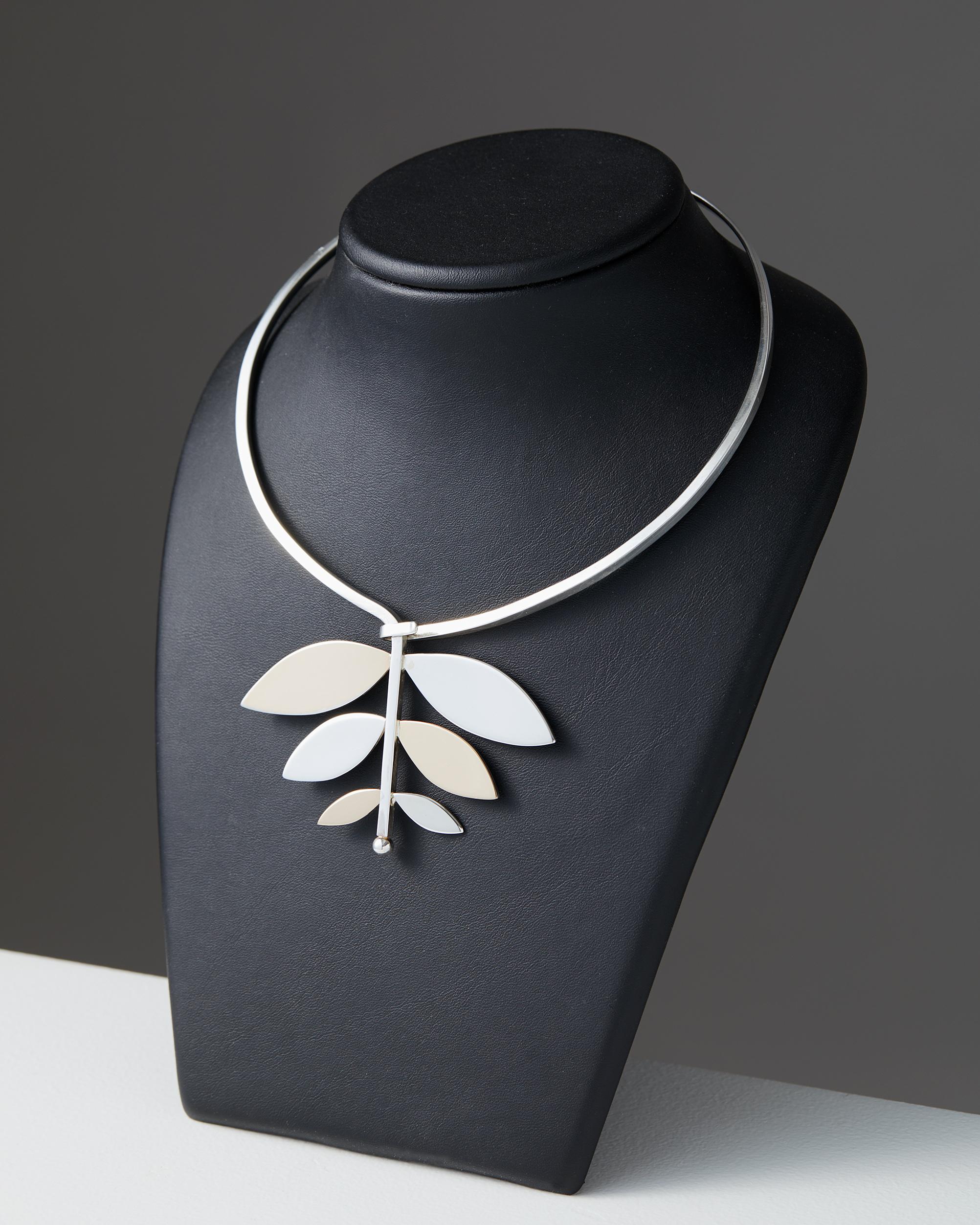 Modern Necklace Designed by Sigurd Persson, Sweden, 1995 For Sale