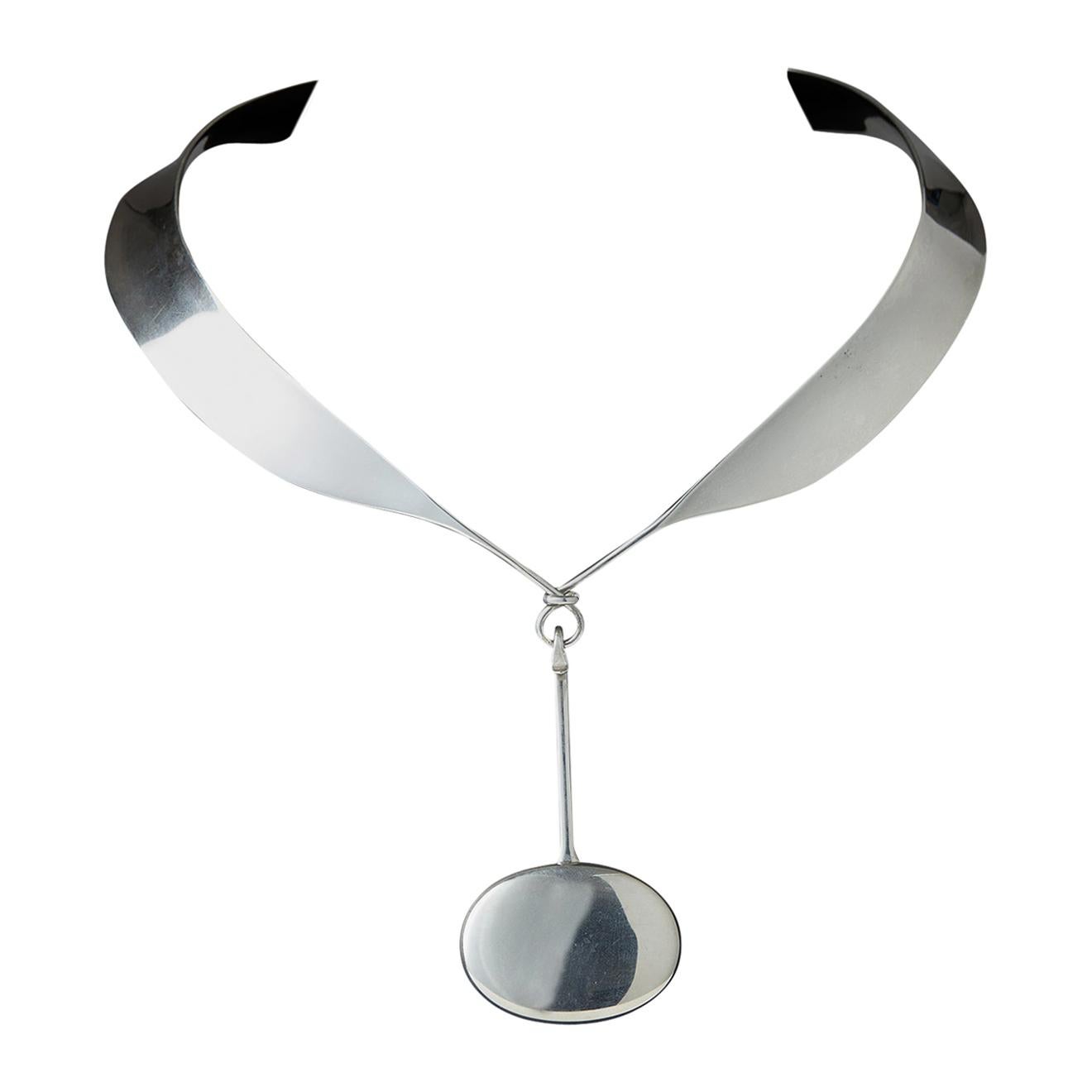 Necklace Designed by Torun Bülow-Hübe for Georg Jensen, Denmark, 1950s