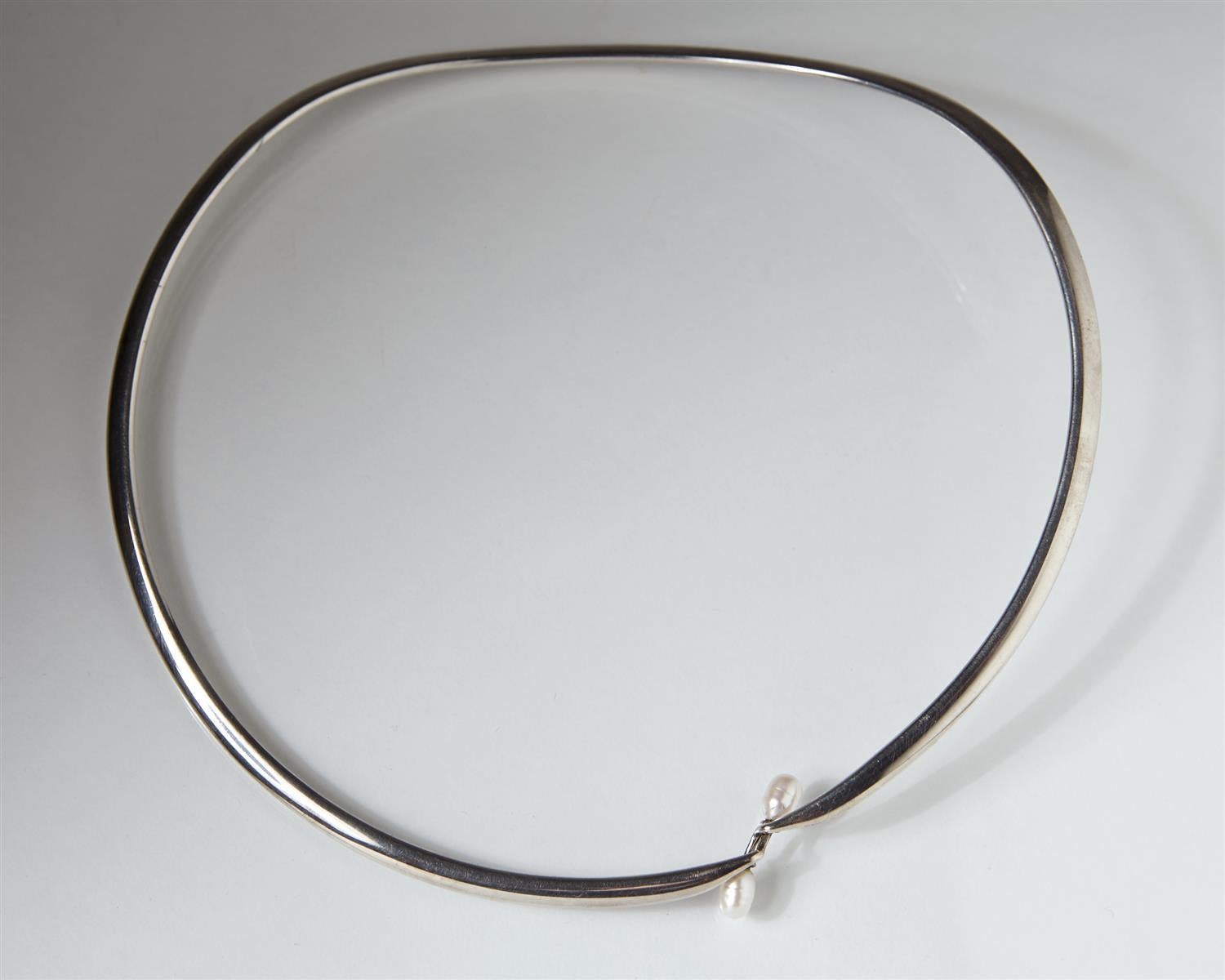 Modern Necklace Designed by Torun Bülow-Hübe for Georg Jensen, Denmark, 1970s