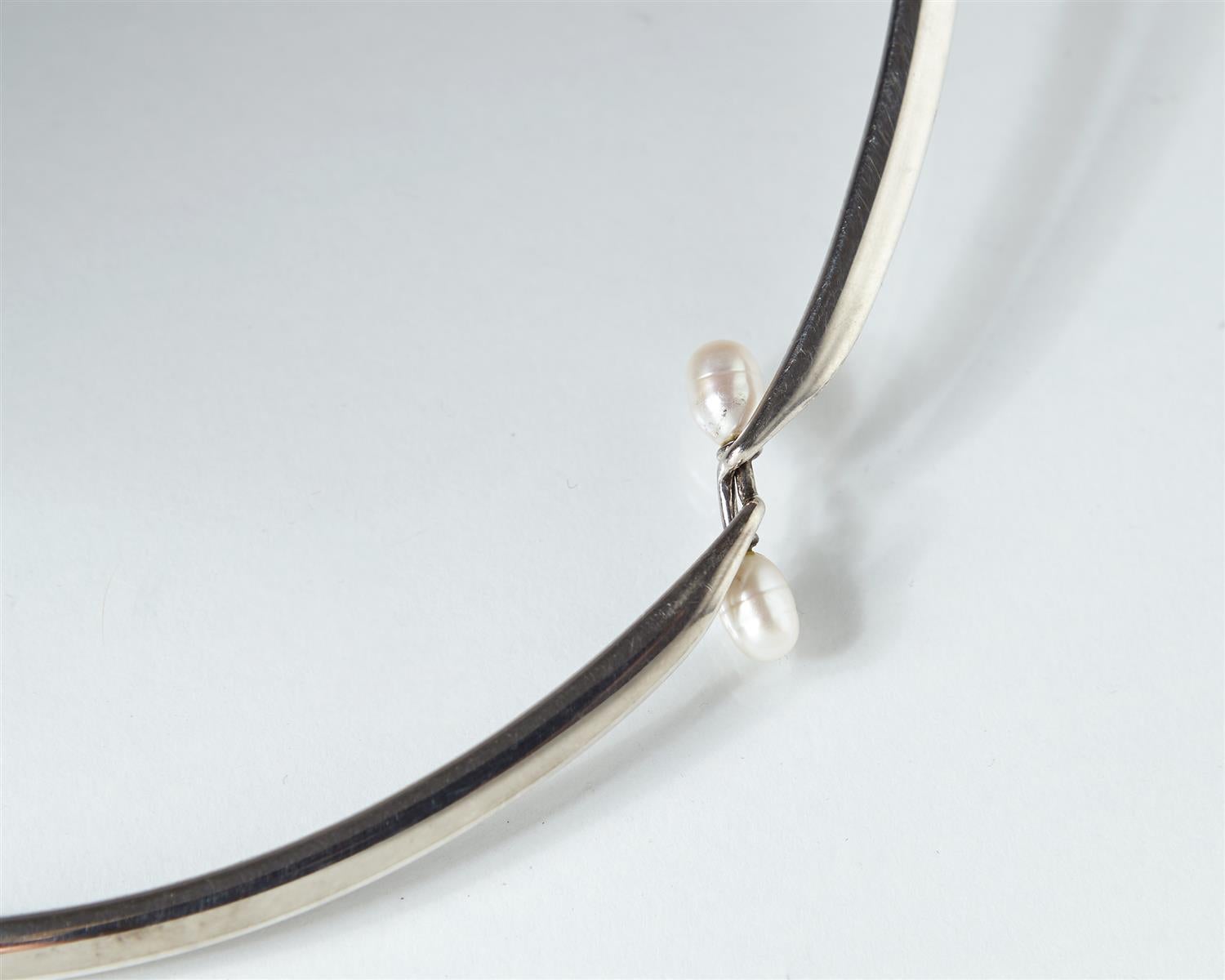 Necklace Designed by Torun Bülow-Hübe for Georg Jensen, Denmark, 1970s 1