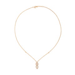 Necklace Diamond 18K Yellow Gold