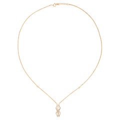 Necklace Diamond 18K Yellow Gold