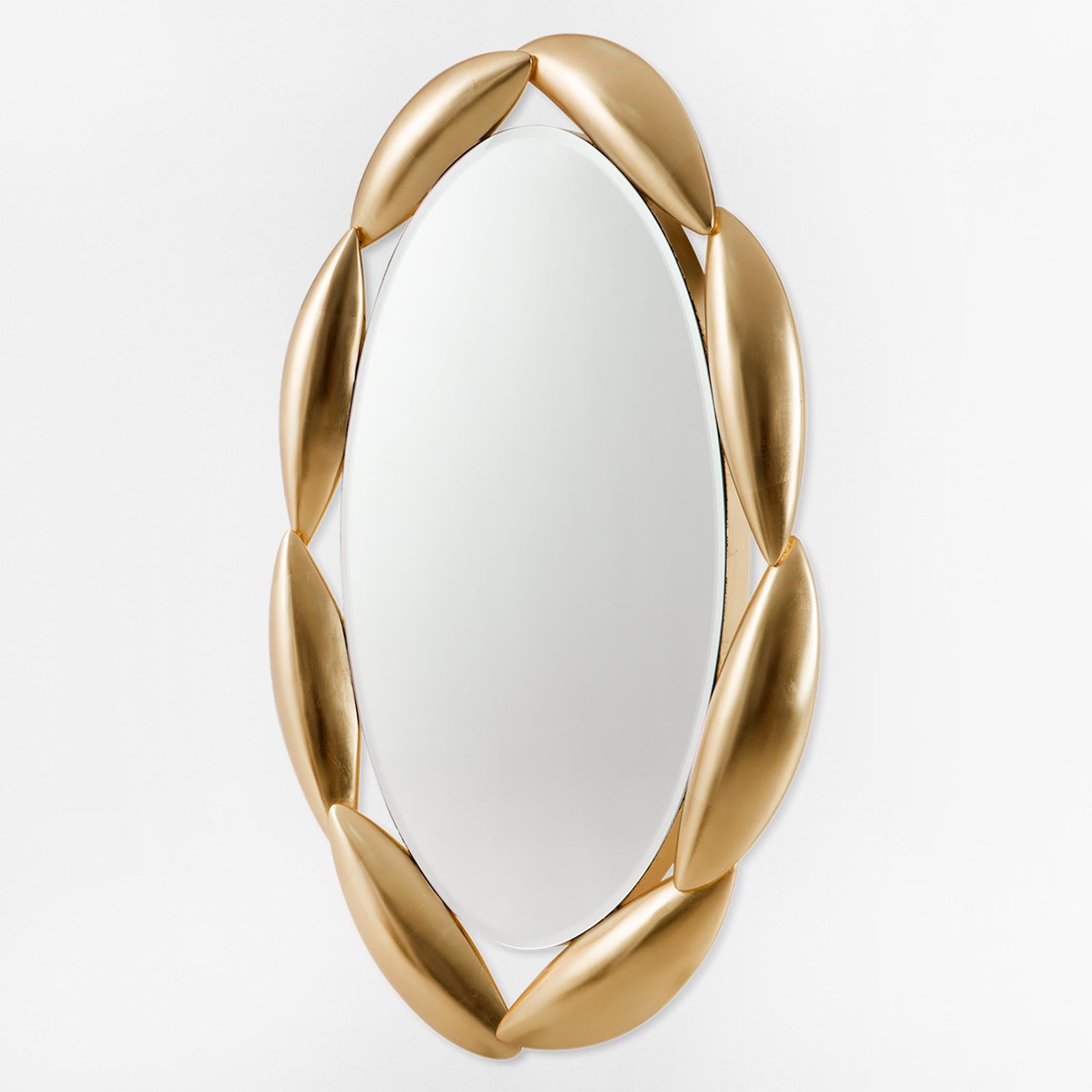 Contemporary Necklace Gold Mirror  For Sale