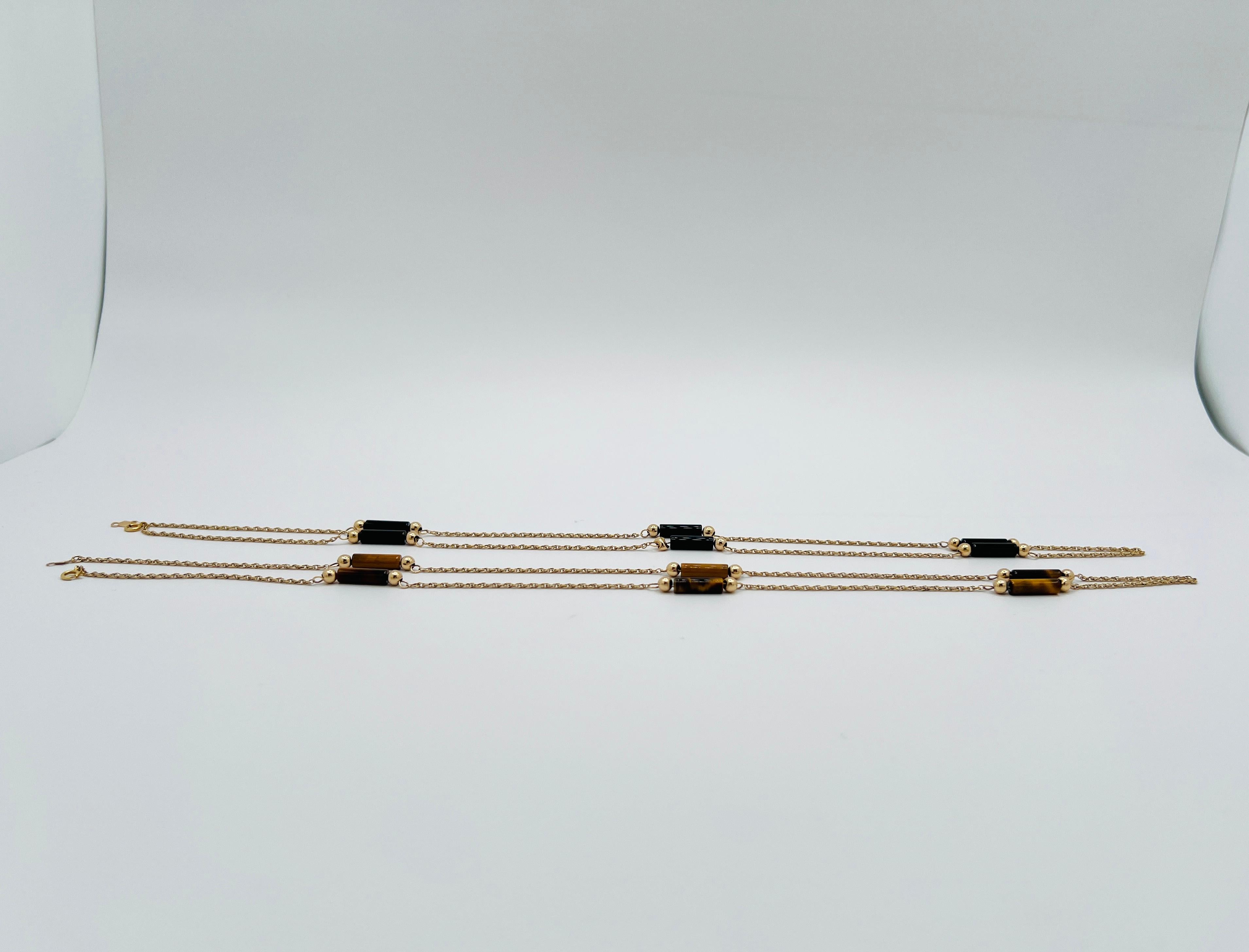 Collana in oro giallo 14K in vendita 1