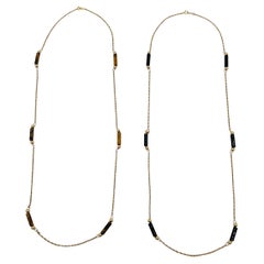 Collar de oro amarillo de 14 quilates