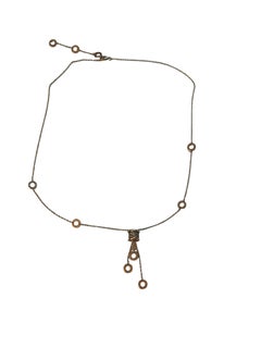 Necklace in 14kt Rose Gold with Diamonds - Micheletto
