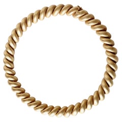 Halskette aus 18 Karat Gold San Marco Mesh