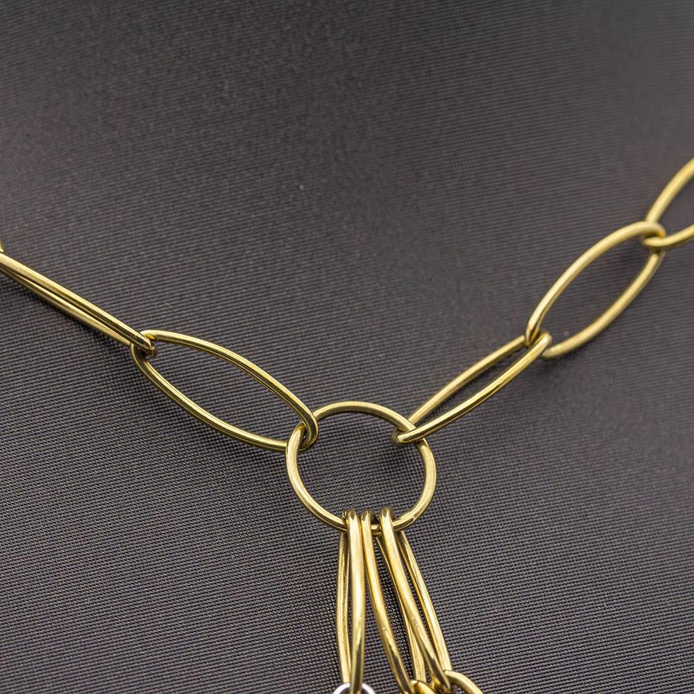Collier bicolore avec cœurs Neuf - En vente à Barcelona, CT
