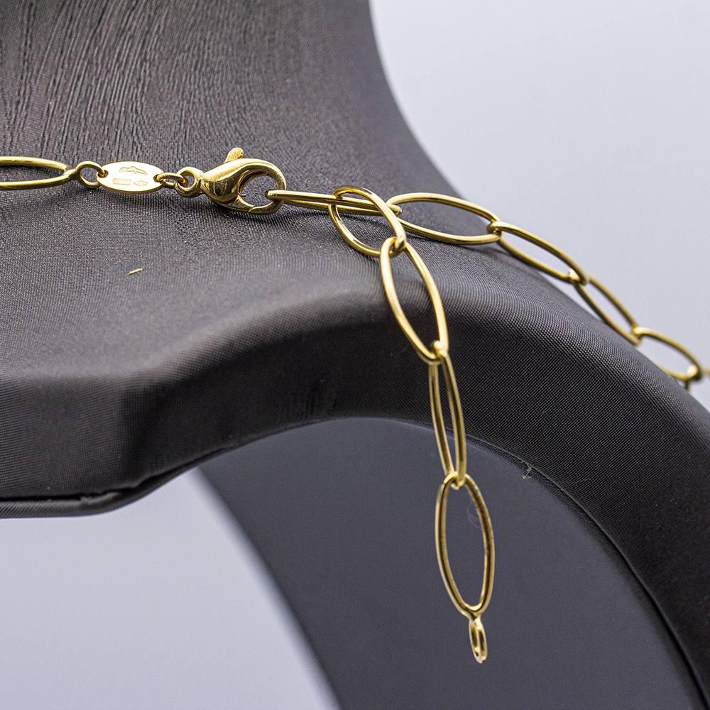 Collier bicolore avec cœurs en vente 1