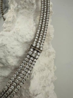 Collana Leo Pizzo 28 ct Five Row Tennis