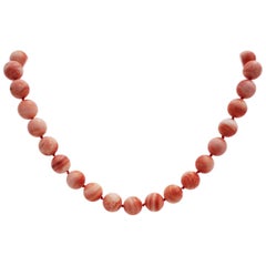 Necklace Made of Apple Coral