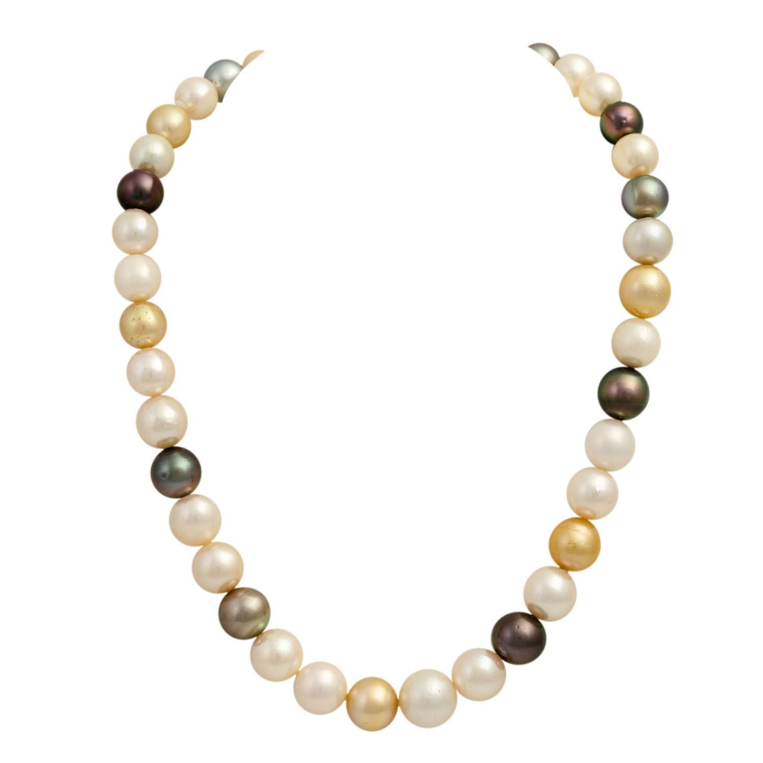 Van Cleef and Arpels Semibaroque South Sea Cultured Pearl and Diamond