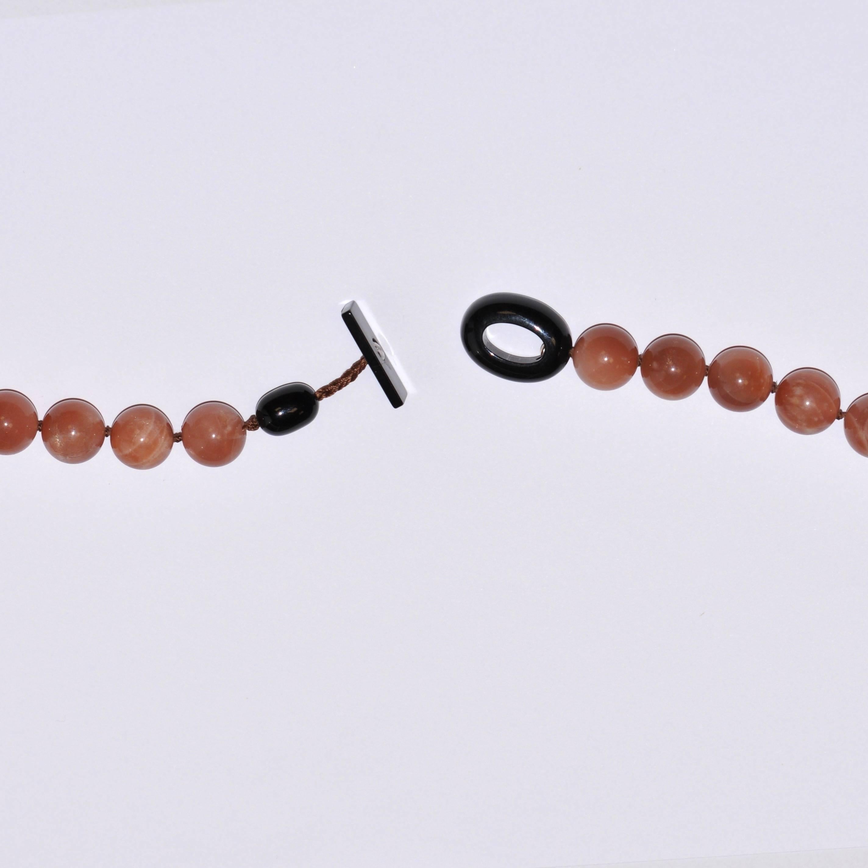 Women's Necklace Moonstones Baroque Freshwater Pearl Topazes Beaded For Sale
