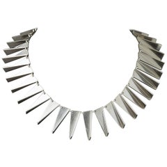 Necklace Number 132 Designed by Arno Malinowski for Georg Jensen, Denmark, 1960s