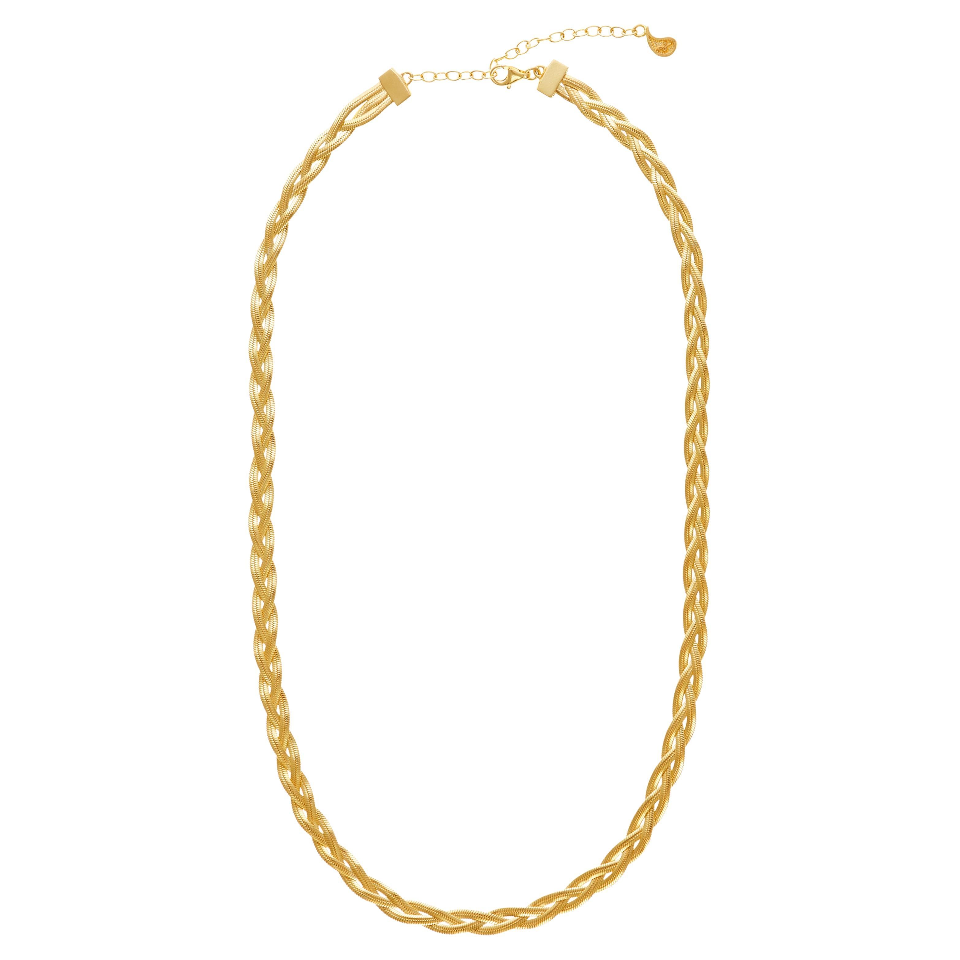 18 karat on sale gold plated chain