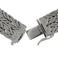 Halskette aus 18 Karat Weißgold mit Diamanten - Micheletto