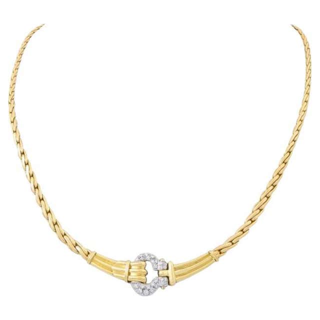 Necklace with 26 Diamonds For Sale at 1stDibs