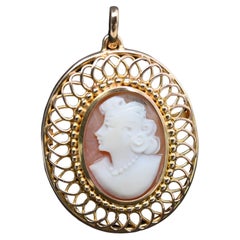 Necklaces Cameo Yellow Gold 18 Carats