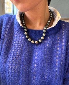 Necklaces Tahitian Pearls Yellow Gold 18 Carat