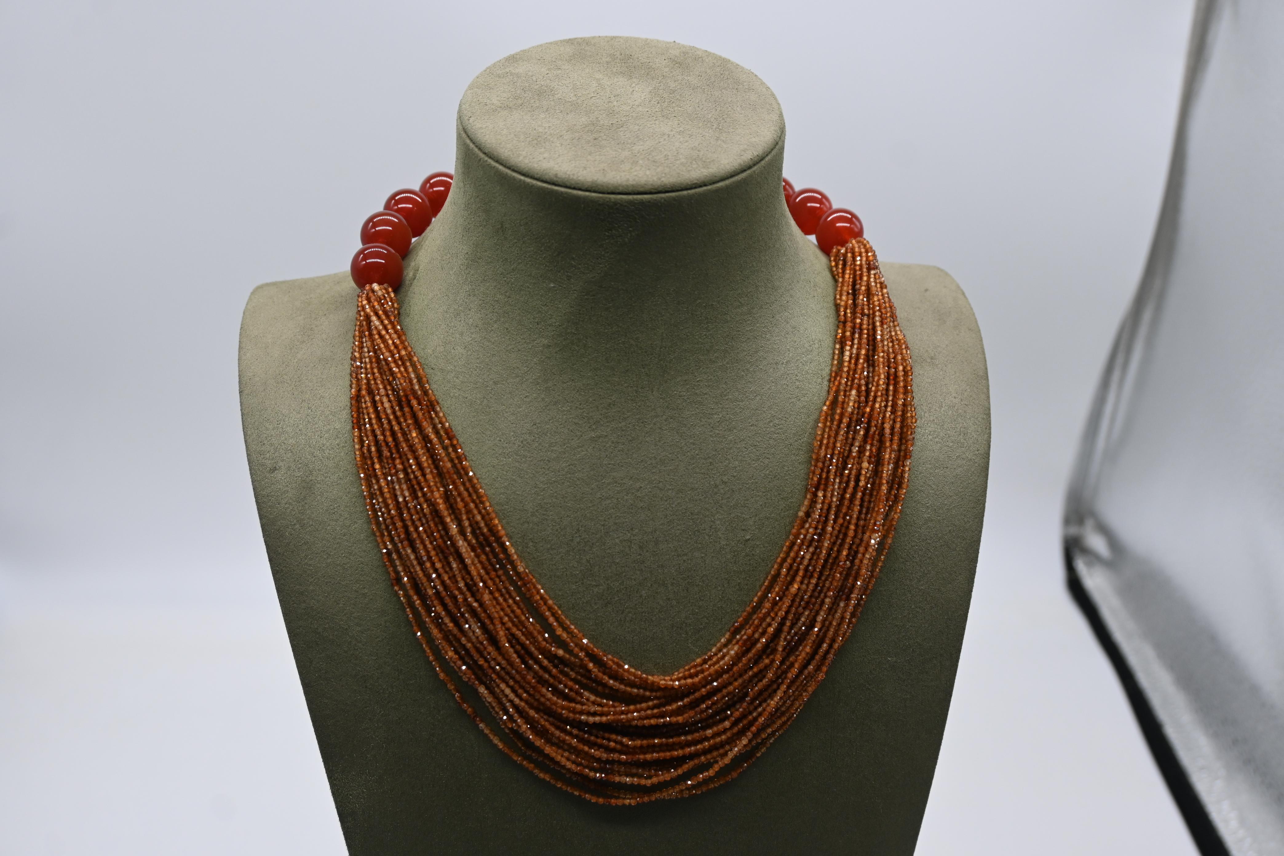 Barocco Collane Agathe Rosso Assonite e Bakelite in vendita