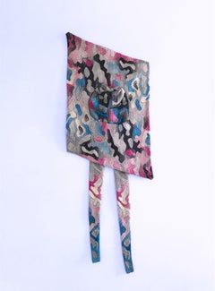 Necktie 3D Woven Tapestry Textile Art by Artist Eszter Kneisz