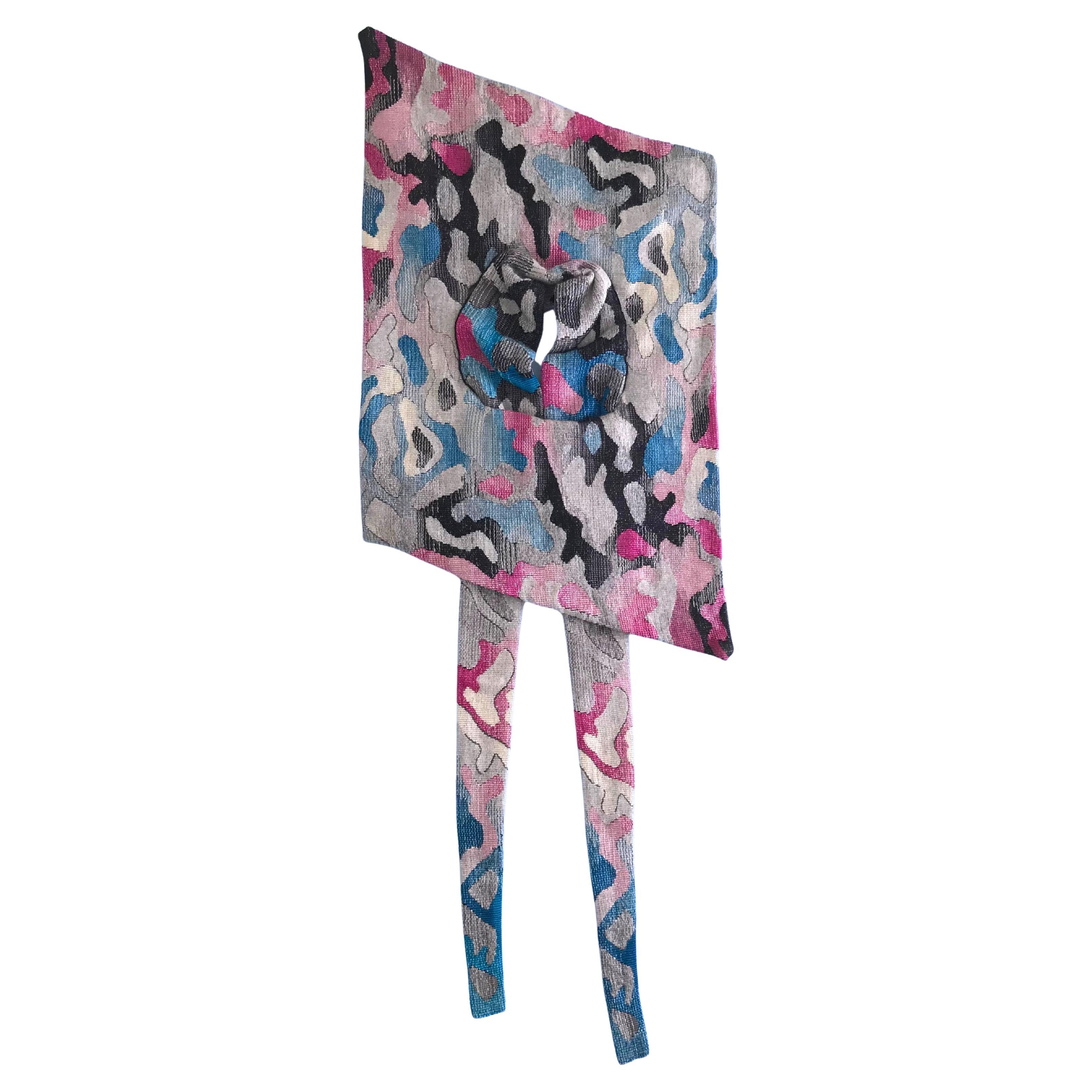 Art textile de la cravate par Eszter Kneisz Artiste de la tapisserie