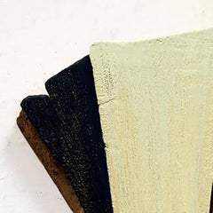 Wandrelief - Ölfarbe und Harz auf Holz - Moderne Abstraktion