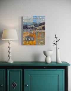 "Forgotten Memories" Abstract Landscape Painting