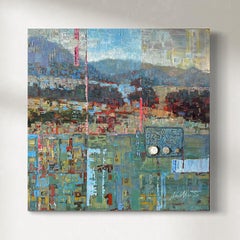 "Into Thin Air" Abstract Landscape Painting
